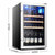 奥克斯(AUX)家用迷你单门欧式酒柜冷柜冰吧冷藏柜玻璃展示柜恒温小酒柜 JC-50(黑胆 奥克斯220升（风冷+恒温+蓝灯）)第3张高清大图