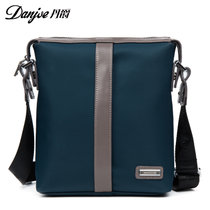 丹爵DANJUE新款韩版时尚男士包包潮流款单肩休闲商务斜挎包男包 D8076-3(蓝色)