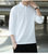 花花公子男士棉质秋季长袖POLO衫700(白色 M)第3张高清大图