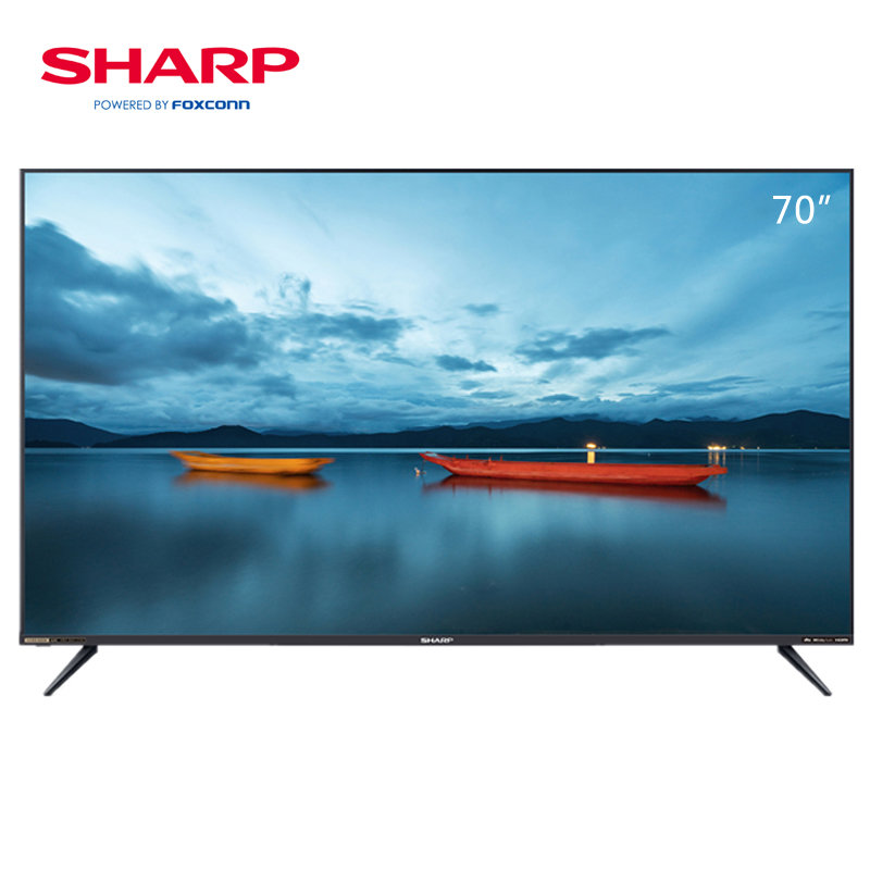 夏普sharp4tk70k3da70英寸4k超清日本原装液晶面板15g16g智能电视