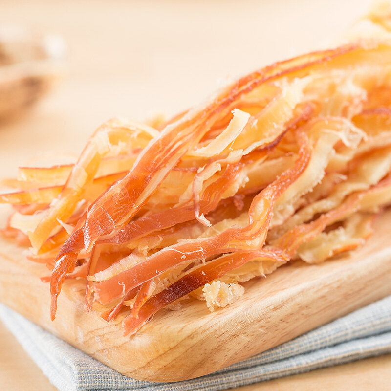 良品铺子炭烧鱿鱼丝香辣味60g国美甄选