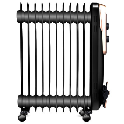 【人气热卖】美的（Midea）NY2011-16JW电油汀 取暖器/电暖器/电暖气（11片宽片，智能恒温，新型镂空散热片，舒适安全，更高热效）