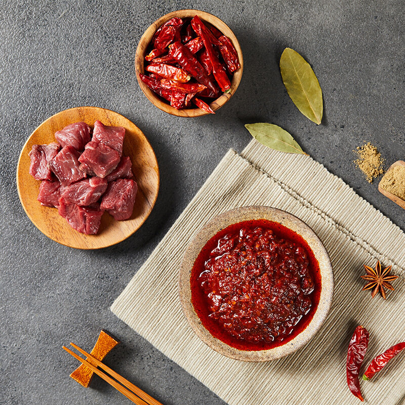 虎邦英潮鲁西牛肉酱210g网红拌饭拌面酱