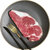 农夫好牛澳洲黑安格斯厚切西冷牛排 300g（1片装） 原切谷饲200天 牛肉 健身食材 国美超市甄选第6张高清大图