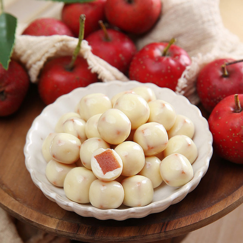 酸奶山楂球250克网红休闲山楂零食