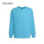 CaldiceKris （中国CK）漫柔棉圆领卫衣CK-FS202218(天蓝色 S-4XL)第3张高清大图