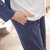 北极绒 女式睡衣秋冬款圆领卡通龙猫休闲棉长袖长裤家居服套装（S725）(蓝色 XL)第4张高清大图