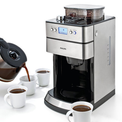 飞利浦（PHILIPS）咖啡机HD7751/00 家用全自动一体式现磨豆咖啡机