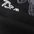 七匹狼旗下圣沃斯系列长袖T恤 2018春季新品 时尚潮流特色印花T(001(黑色) 180/96A/XXL)第3张高清大图