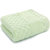 三利 纯棉素雅毛巾2条装 32×74cm 情侣款柔软吸水洗脸面巾(绿色+米白 毛巾)第2张高清大图