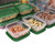 乾越多功能储物收纳盒冰箱收纳零食塑料保鲜盒16件套第5张高清大图