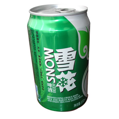 雪花清爽啤酒330ml*24罐