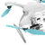 亿航(EHANG) GHOSTDRONE2.0旗舰版 智能飞行 无人机 航拍飞行器 白第5张高清大图