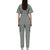 MaxMara女士灰色收腰连体裤 12460119600-00236灰 时尚百搭第3张高清大图