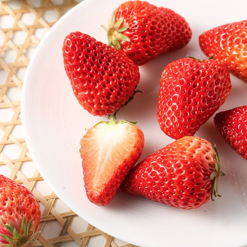 佳沃丹东99红颜草莓普通装500g单果20g应季奶油红颜顺丰空运