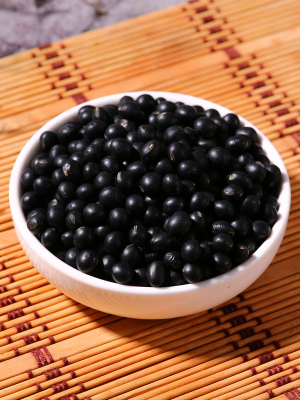 禾唯益东北黑豆农家自产五谷杂粮豆浆青仁绿心黑小豆450g黑豆黑色