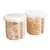 欧润哲欧润哲 1.1L三格分类透明杂粮罐107056 2个装厨房储物罐密封盒第5张高清大图