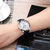 天梭Tissot手表 经典腕表 力洛克系列 全自动机械表 皮带男表(T41.1.423.33)第5张高清大图