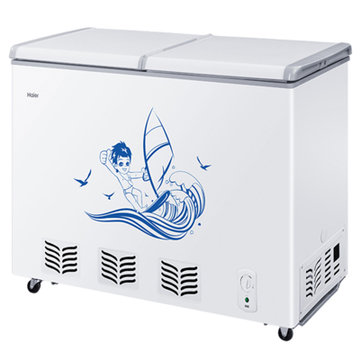 海尔（Haier） BC/BD-272SE(白) 272升L 卧式冰柜 (白色)大冷冻力，营养保鲜
