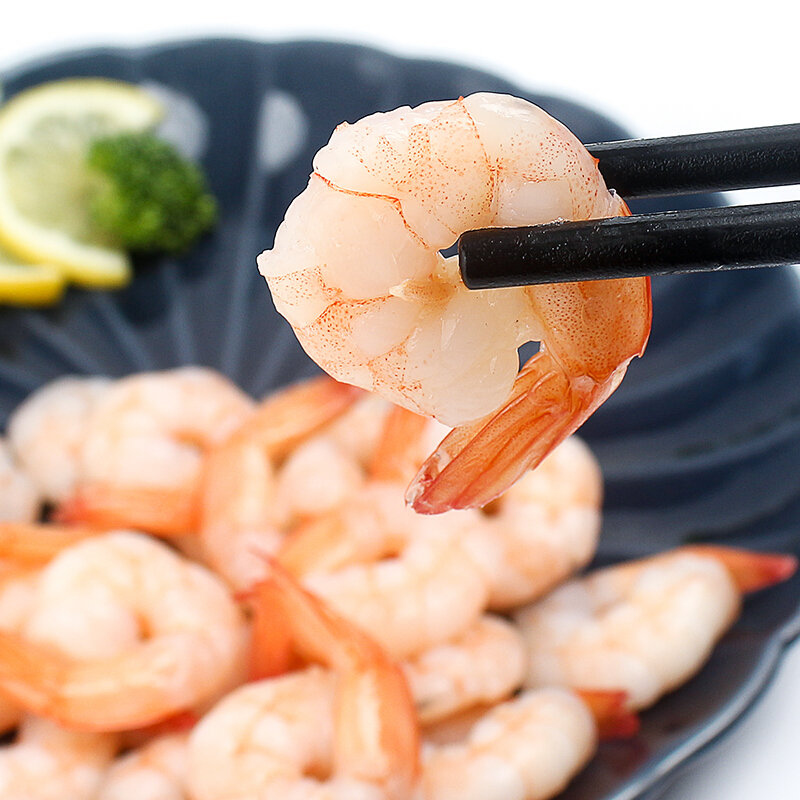 锦泰龙鲜冻凤尾虾150g包2023只brc认证活剥去虾线生鲜海鲜水产火锅