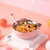 开优米儿童餐具宝宝不锈钢吸盘碗注水保温碗婴儿带盖辅食碗大容量(粉色)第4张高清大图