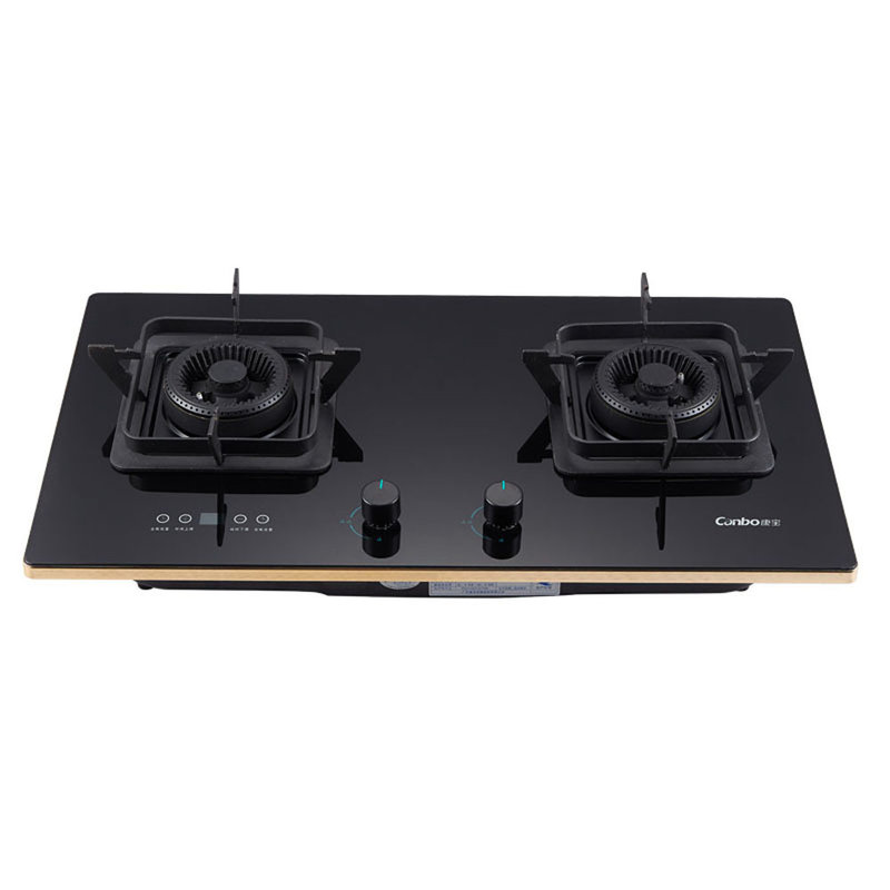 康宝(canbo)JZT-Q245-B100 电子点火 双眼灶 燃气灶(天然气)