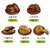 马佳园丰镇月饼内蒙古特产多种口味胡麻油混糖饼中秋老式月饼5枚第3张高清大图