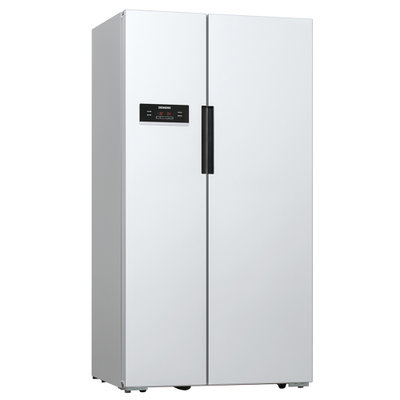 西门子(SIEMENS)BCD-610W(KA92NV02TI)冰箱 610升L变频 对开门冰箱（白色） 无霜独立双循环