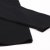 曼爱莎（myelsa）QK1310016Y不规则层叠裙摆内有打底裤设计感裙裤(黑色 S)第5张高清大图