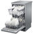 海尔（Haier）WQP9-AFESE 独立式嵌入式 洗碗机9套全自动家用独嵌两用第5张高清大图