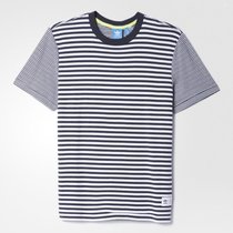 阿迪达斯T恤男2017夏季新款三叶草运动休闲短袖AZ3855 AZ4711(浅灰色 XL)
