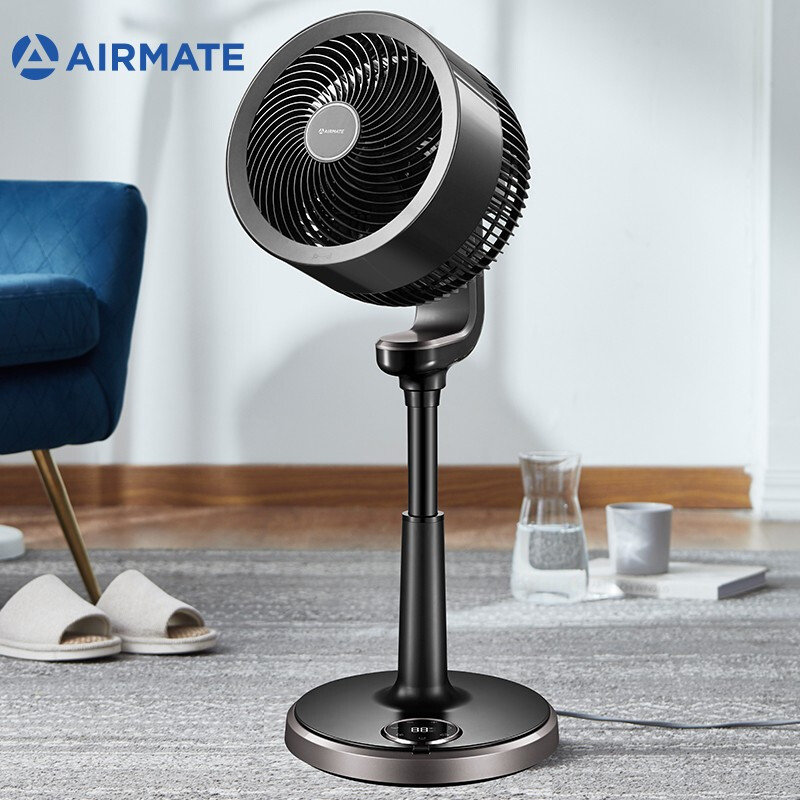 艾美特airmate白天鹅空气循环扇变频节能低噪落地扇遥控电风扇ca23rd1