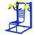 俊采云JCY-GS22推拳训练器 户外路径公园健身器材 广场小区运动锻炼（单位;件）(蓝 JCY-GS22)第5张高清大图