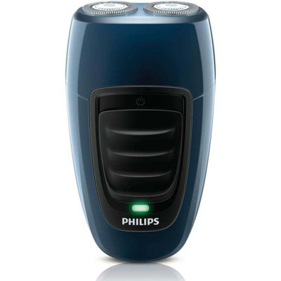 飞利浦（Philips） PQ190 电动剃须刀 浮动式双头剃须系统 刀头可冲洗 蓝