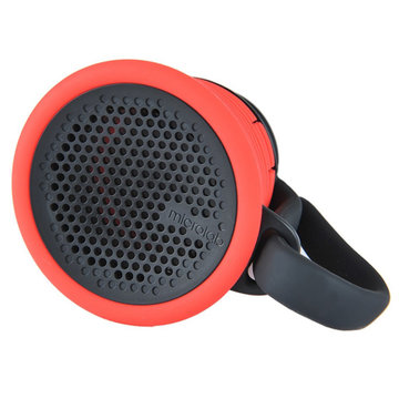 麦博（microlab) 魔咖 蓝牙音箱 户外便携音响 红色 百变手柄便携蓝牙支持TWS配对连接内置麦克风三防