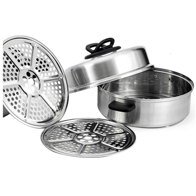 苏泊尔supor巧乐宝易存储蒸锅三层sz26t1