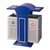 南方新品 和畅户外垃圾桶分类环保垃圾桶室外垃圾箱小区垃圾筒公用可回收果皮桶GPX-142第2张高清大图