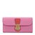 Burberry博柏利女士粉红色皮质长款钱包 4068136粉红色 时尚百搭第11张高清大图