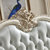 圣肯尼家具 欧式实木双人真皮床 法式田园公主卧室婚床软床1.8米(象牙白 1.8m床)第5张高清大图