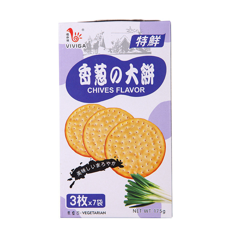 菲律宾 viviga倍之味香葱大饼175g/盒