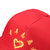 谋福 红色青年志愿者帽子 学生团体活动帽 旅行社/广告帽子(红色 青年志愿者)第2张高清大图