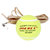 JOEREX/祖迪斯训练网球 标准2个装带弹力绳新手带线网球单人训练比赛用球JO604(黑色)第3张高清大图