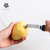 日本AKAW厨房剥皮器便携水果刮皮器家用蔬菜刮皮刀神器削皮刀(绿色)第3张高清大图