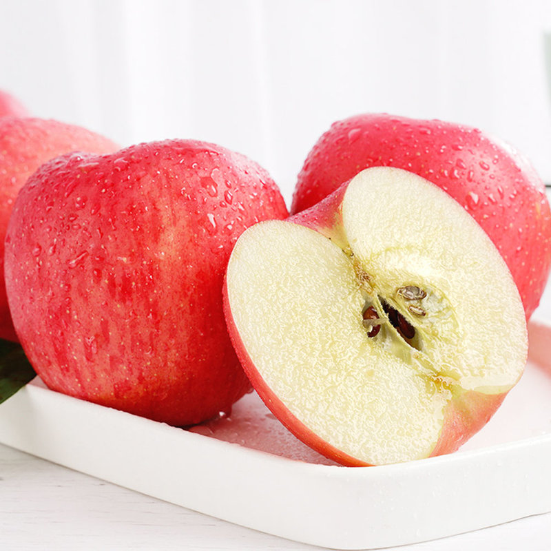 静奶奶甘肃静宁红富士苹果24粒装单果径8085mm约65kg产地直发