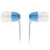 漫步者（EDIFIER） H210 手机耳机 入耳式耳机 低频强劲 冰蓝第2张高清大图