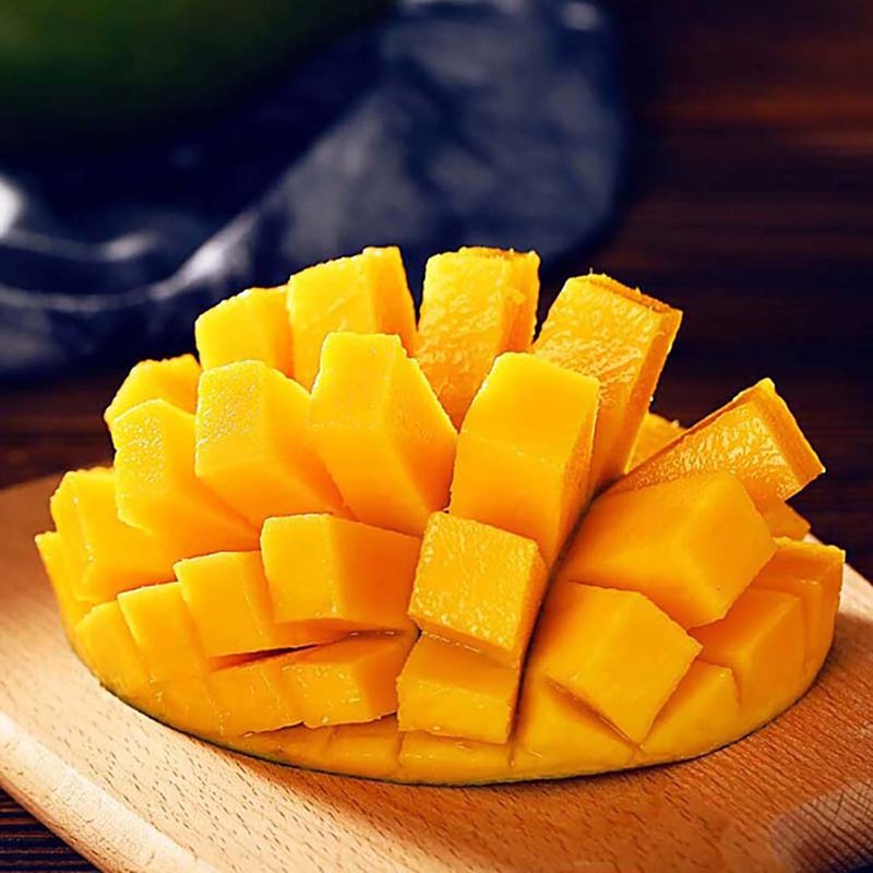 四川攀枝花凯特芒大芒果青皮芒3斤大果单果300g500g