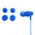 铁三角(audio-technica) ATH-CLR100 耳塞式耳机 创意绕线器 色彩时尚 音乐耳机 蓝色第4张高清大图