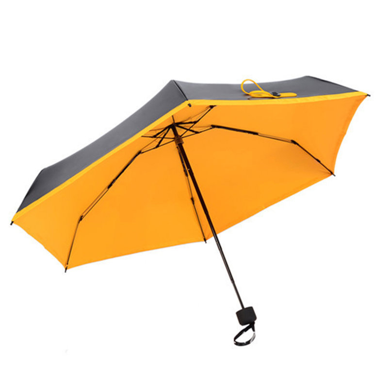 爱必浓双层防晒口袋伞颜色随机发货迷你防晒伞迷你小巧方便携带