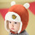 秋冬婴儿套头帽宝宝帽子加绒雷锋帽1-2岁儿童男童女保暖6-12个月(皮粉色)第3张高清大图
