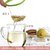 物生物蘑菇杯茶杯韩版创意潮流透明玻璃杯带把便携花茶泡茶办公杯380ML /420ML/500ML(橙色)第2张高清大图